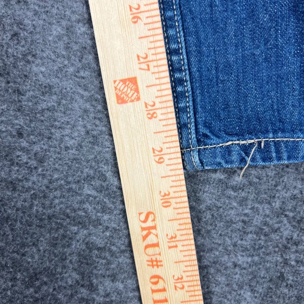 Levi's 569 Loose Straight Jeans Mens 36x32 (Actual 36x30) Blue Relaxed Fit Denim